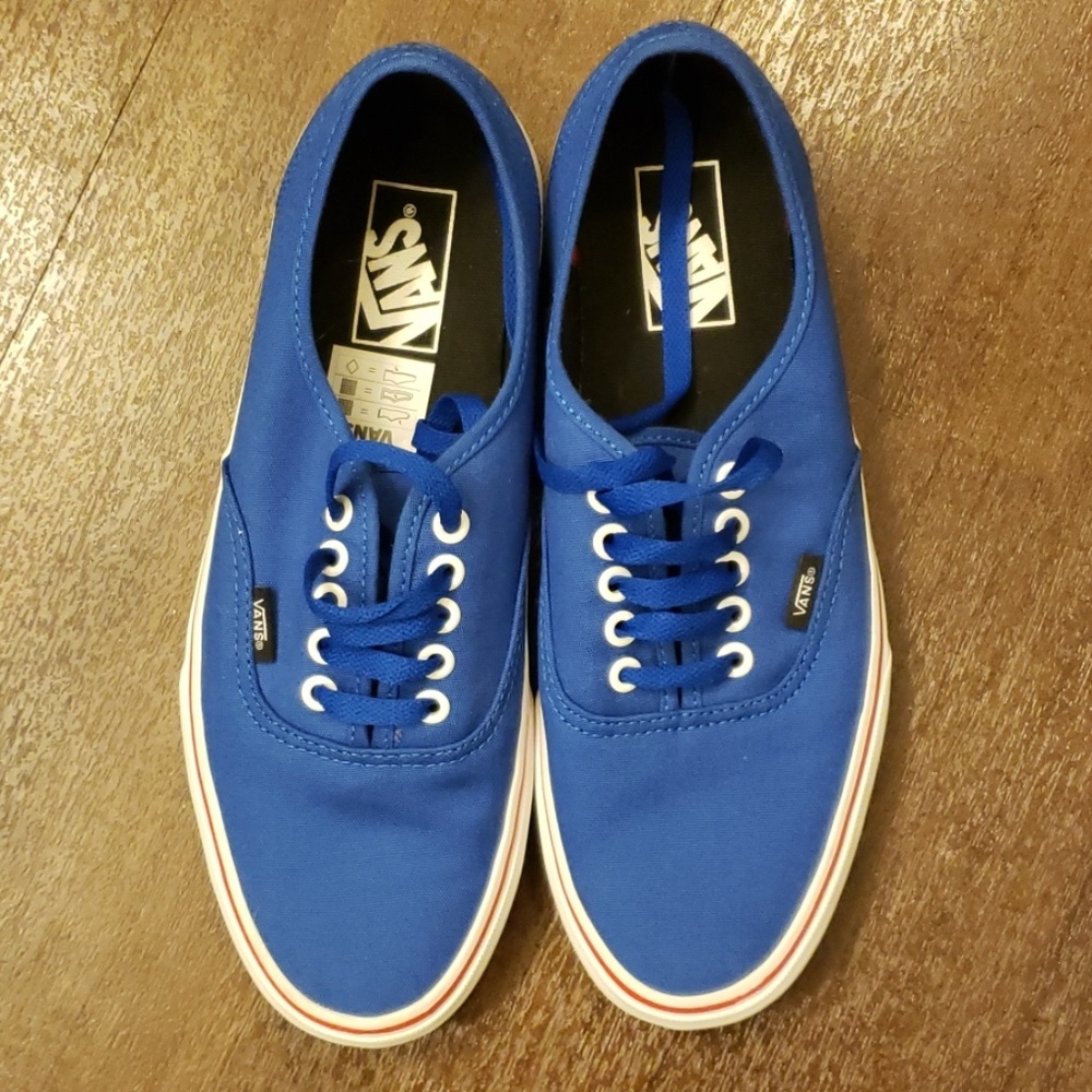 Royal Blue Vans Authentic
